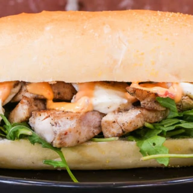 Calabrian Chicken Sandwich.
