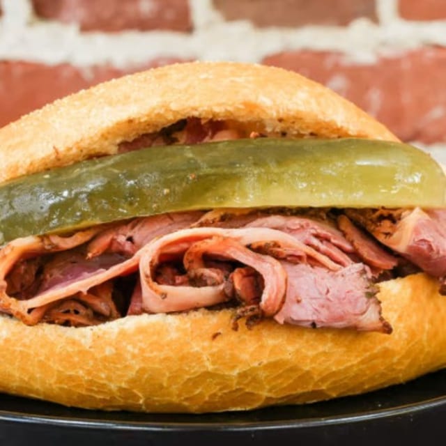Pastrami Brasco Sandwich.