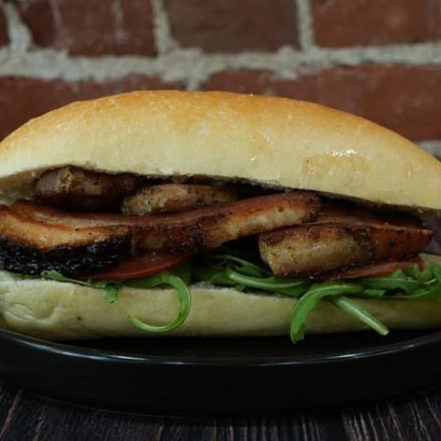 Porchetta Sandwich.